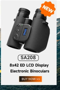 Svbony SV202 8X32/8x42/10x42/10X50 ED Binoculars IPX7 Magnesium Alloy Body long range Binoculars