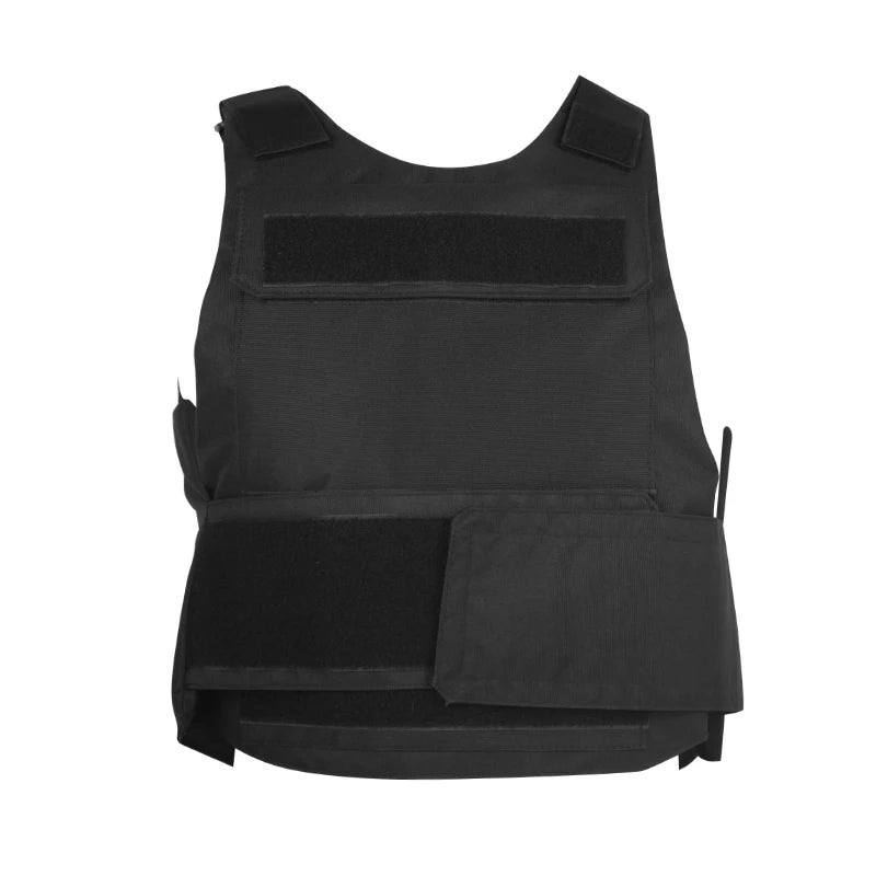 LQARMY Black Tactical Army Vest Down Body Armor Plate Tactical Airsoft Carrier Vest