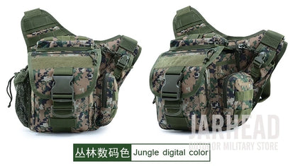 Outdoor Waterproof Durable Men Climbing Chest Shoulder Bag