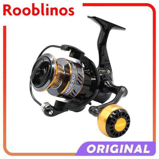 HM NEW Spinning Reel Metal Reel Cup 10KG Max Drag Power Spinning Wheel High Speed