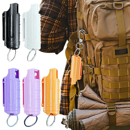 20ml Multipurpose Pepper Spray Keychain Reusable Self-Defense Outdoor