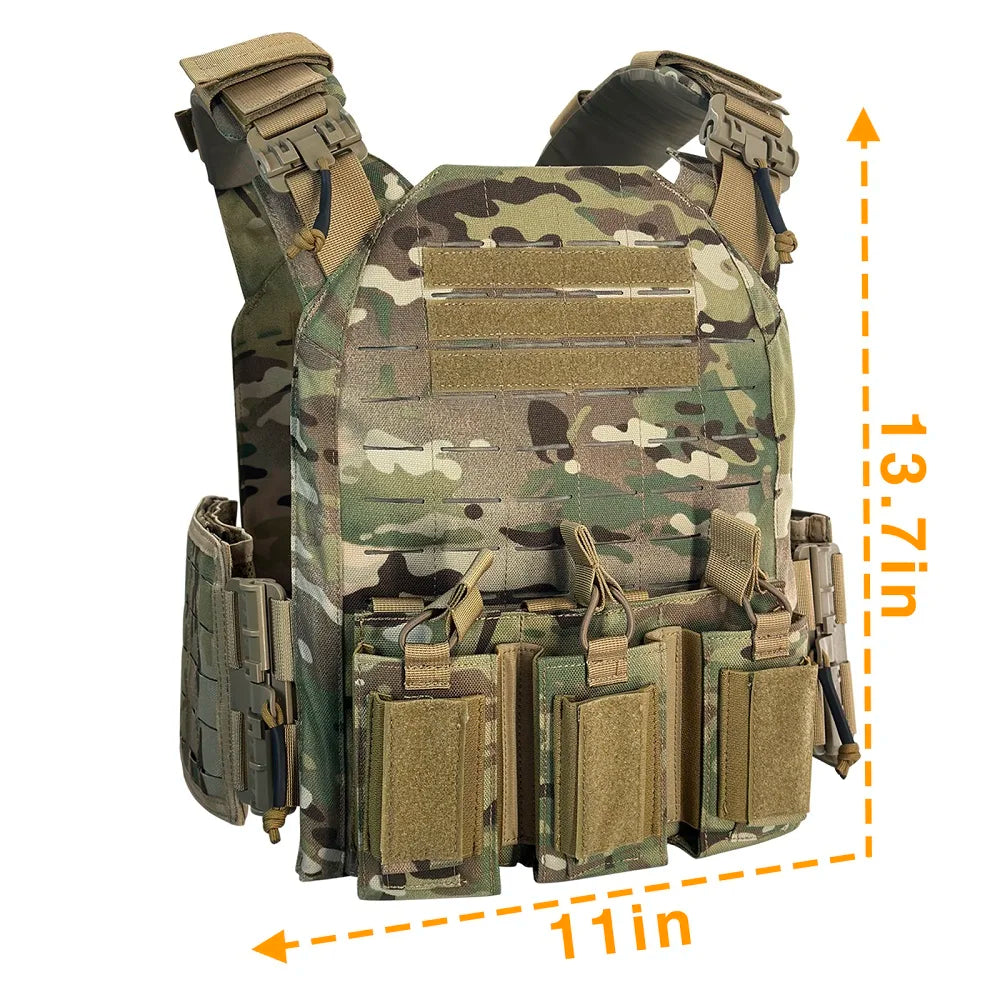 1000D Nylon FS Style Strandhogg laser cutting quick release tactical vest