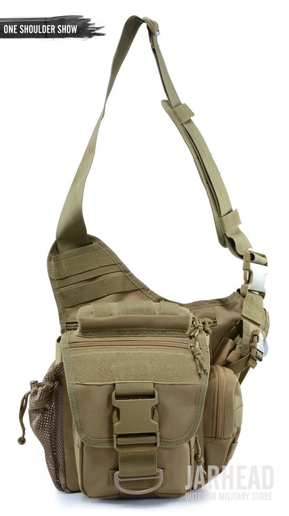 Outdoor Waterproof Durable Men Climbing Chest Shoulder Bag