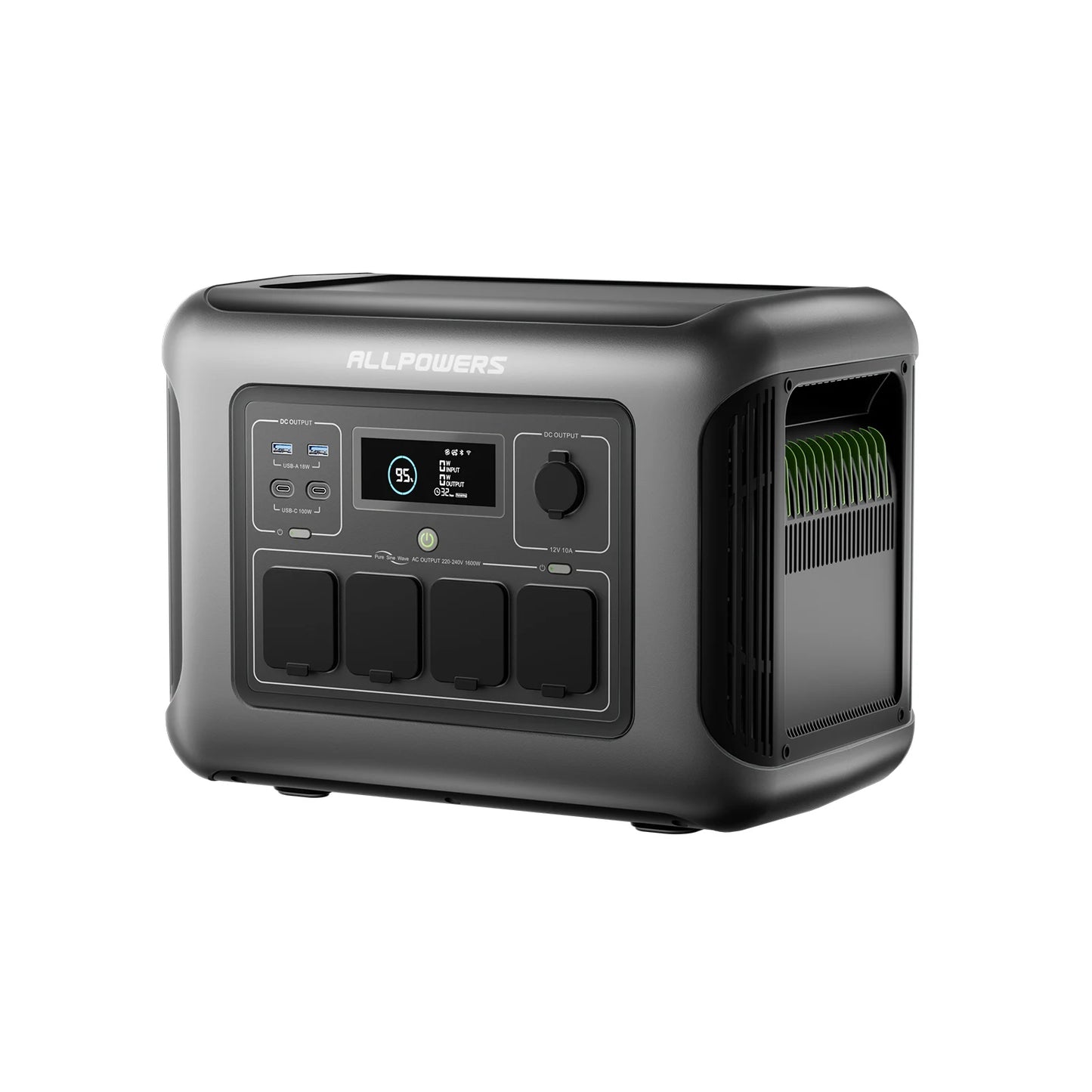 ALLPOWERS R1500 LITE Portable Power Station 1056Wh LiFePO4 Battery 1600W (3200W peak)