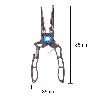 Fishing Pliers Wire Cutter Aluminum Alloy Outdoor fishing.