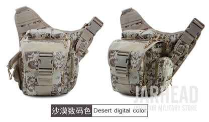 Outdoor Waterproof Durable Men Climbing Chest Shoulder Bag