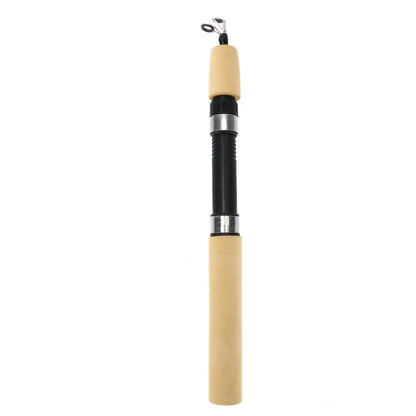 60/80/100cm Ice Fishing Pole Portable Carbon Fish Pole Light Weight