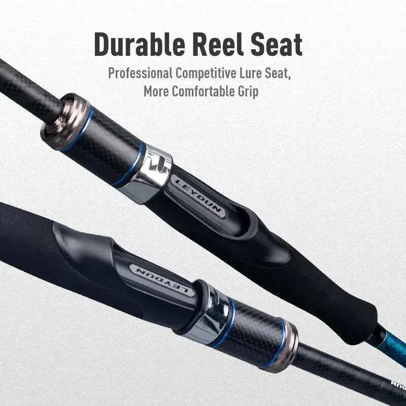 BLUE INSHORE Fishing Rods Inshore Breakwater Bass Rod S782L S862ML S902ML Saltwater Light Fast 2 Section Spinning Rods