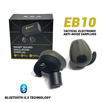 Electronic Anti-Noise Communication Entertainment Earplugs, Maintenance & Gun Range Noise Canceling Hearing Protection Headset