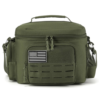 Tactical Lunch Box for Men Outdoor Heavy Duty Lunch Bag Work Leakproof Insulated Durable
