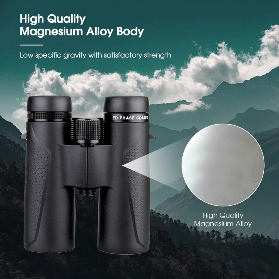 Svbony SV202 8X32/8x42/10x42/10X50 ED Binoculars IPX7 Magnesium Alloy Body long range Binoculars