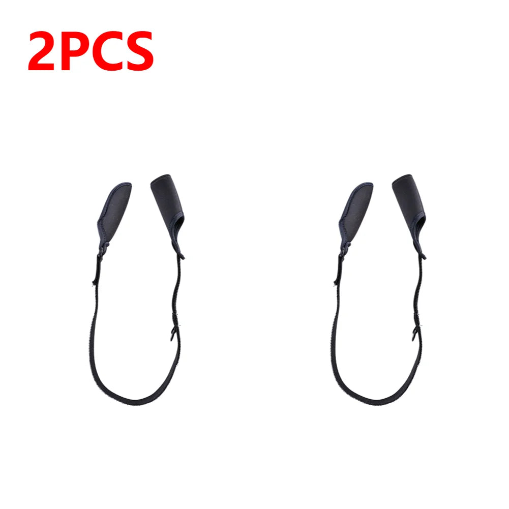 1-10PCS Fishing Rod Protection Sleeves Luya Bundle Rod Belt Adjustable