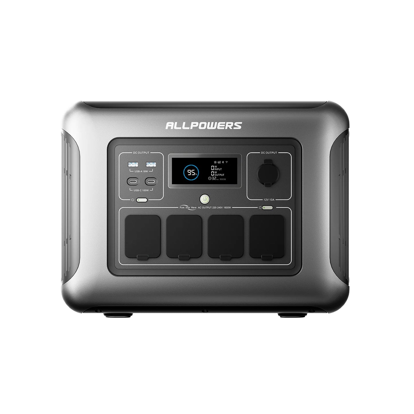 ALLPOWERS R1500 LITE Portable Power Station 1056Wh LiFePO4 Battery 1600W (3200W peak)