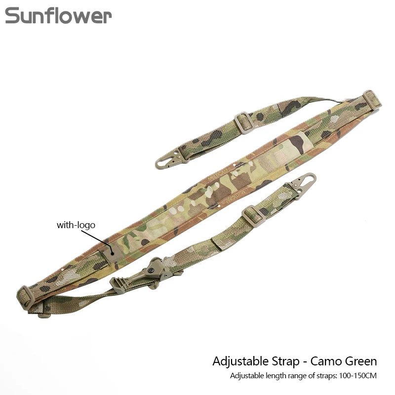 US Warehouse Tactical Nylon Rifle Sling Quick Adjustment 2 Point Padded