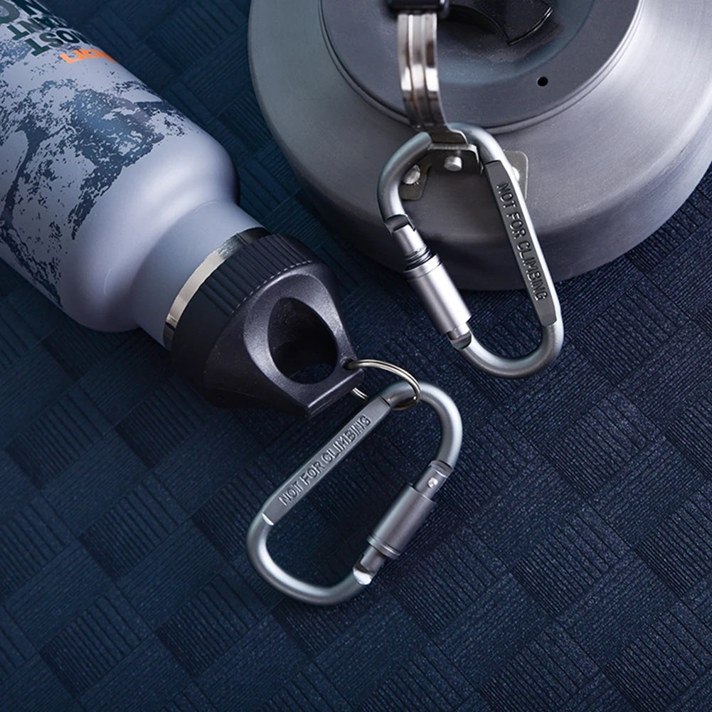1/2/6 Piece Carabiner Set For Key Camping  Alloy Aluminum