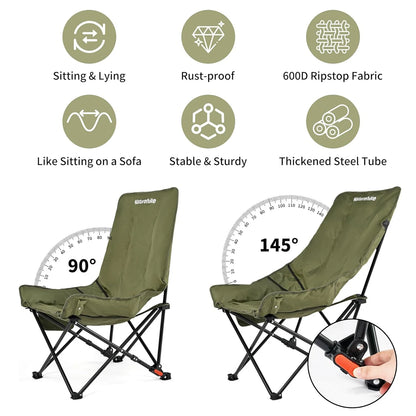 Naturehike High Back Moon Chair Camping