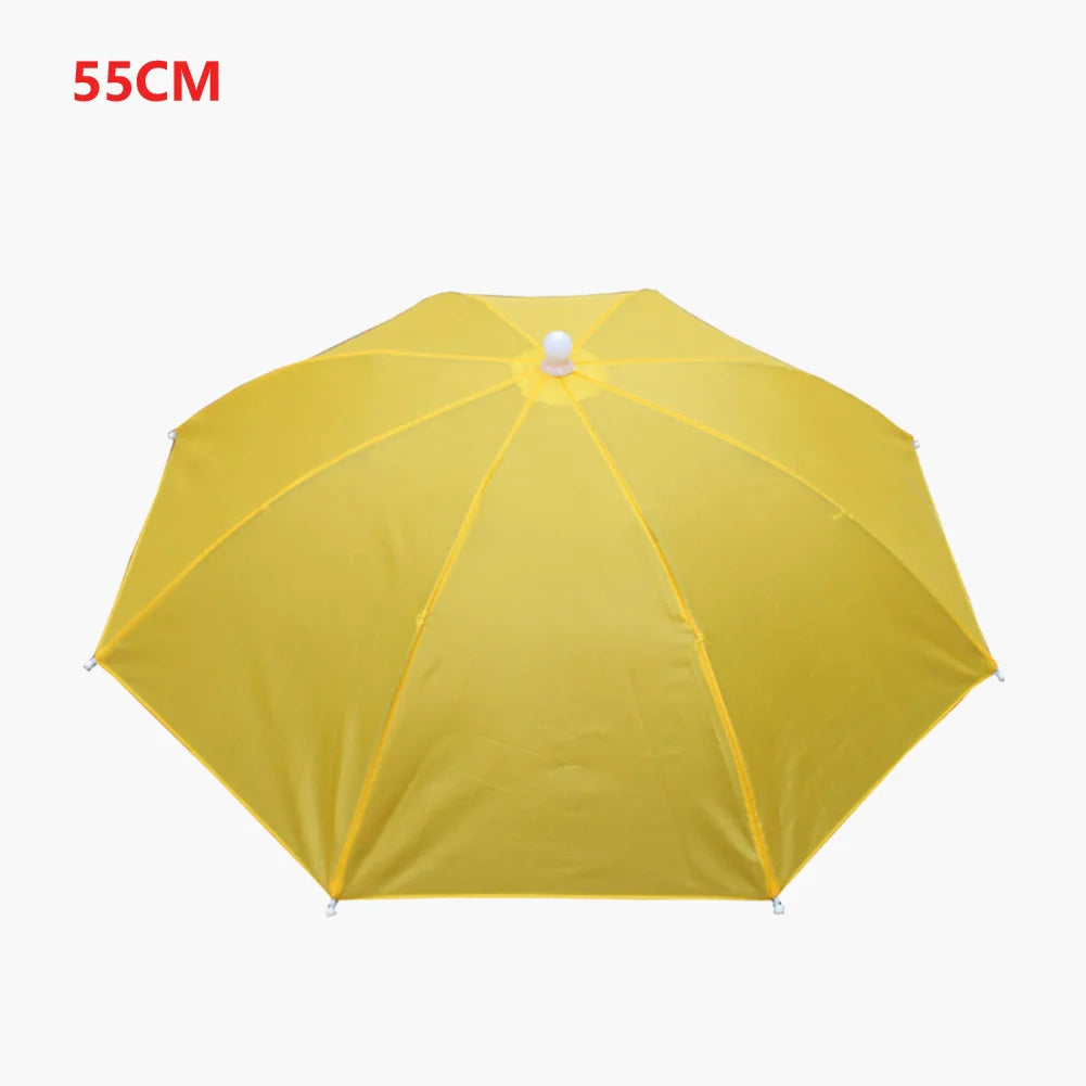 Outdoor Foldable Head Umbrella Hat