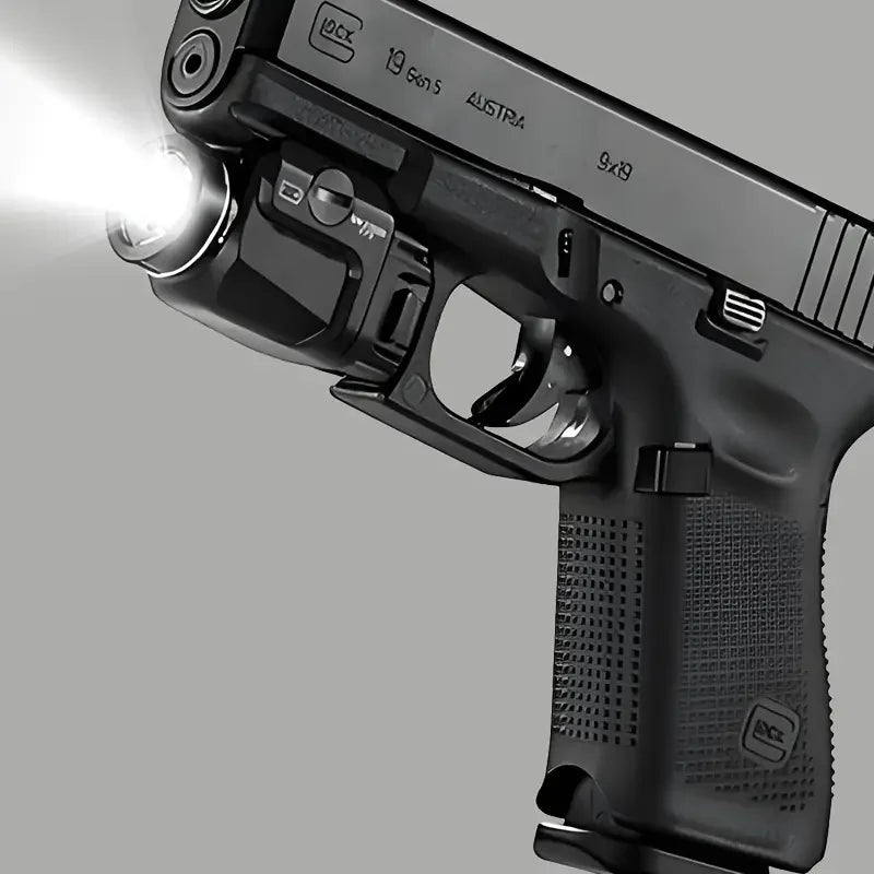 TLR7 Flashlight TR-7 X 500-Lumen Compact  Includes High, Low Paddle Switches and Key Kit, Black
