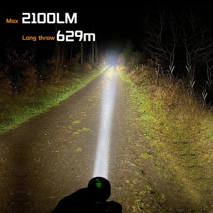 Sofirn IF22A 2100lm Flashlight 21700 Powerful Light SFT40 LED 629M Long Range USB C Rechargeable