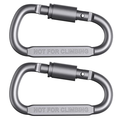 1/2/6 Piece Carabiner Set For Key Camping  Alloy Aluminum