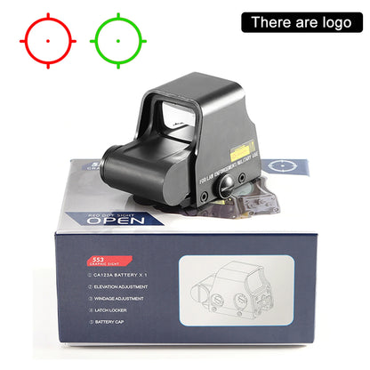 551 552 553 558 Red Green Dot Holographic Sight Scope Hunting Reflex Sight Riflescope 20mm Mount