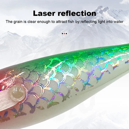 Luminous Squid Hook Squid Fishing Lure with 3D Eyes