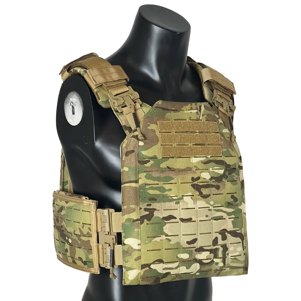 EMERSONGEARS 1000D Nylon Plate high quality Carrier Outdoor Tactical Vest Hunting Protective Adjustable Quick release MOLLE Vest