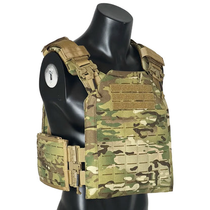 EMERSONGEARS 1000D Nylon Plate high quality Carrier Outdoor Tactical Vest Hunting Protective Adjustable Quick release MOLLE Vest