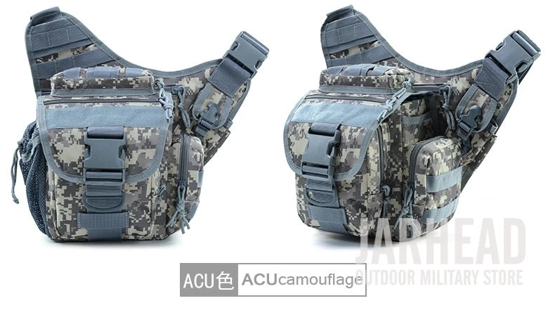 Outdoor Waterproof Durable Men Climbing Chest Shoulder Bag