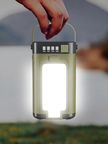 Foldable Camping Light Power Bank Rechargeable Lantern Solar Camping Lantern