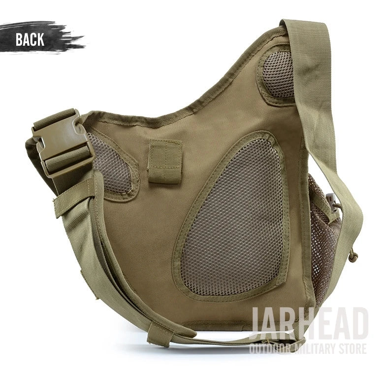 Outdoor Waterproof Durable Men Climbing Chest Shoulder Bag
