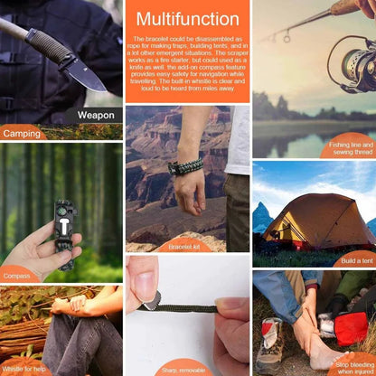 Outdoor Supplies Camping Emergency Equipment Camping Survival Tool Set Multifunction
