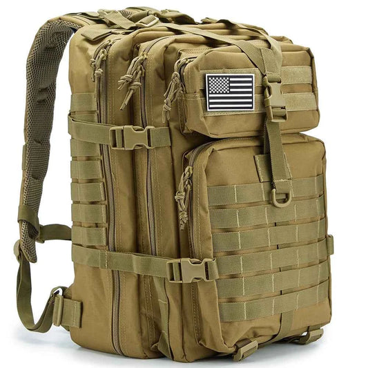 45L Man Tactical Backpacks Traveling Bags Outdoor 3P School Pack EDC Molle Pack