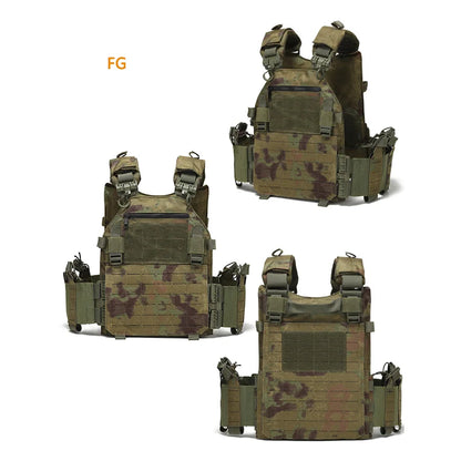 Outdoor training vest multi-functional MOLLE expansion convenient quick release vest waterproof and wear-resistant