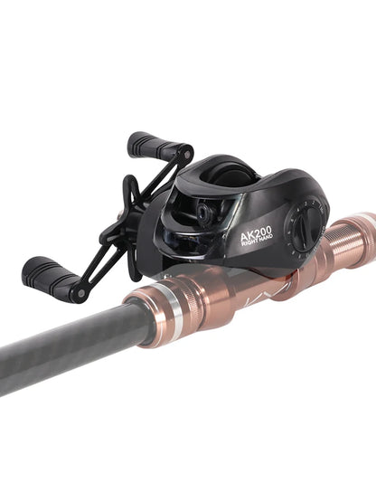 Baitcasting Reels 7.2/1 Gear Ratio Max Drag 10kg Saltwater Freshwater 18+1BB