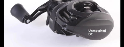 New Lufaxi Unparalleled 7.1: 1 Baitcast Fishing Reels DC 160g Electronic Brake All-metal Bait Cast