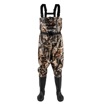 Waders Men with Boots for Fishing Waterproof Chest Wader Nylon&PVC Hunting Well