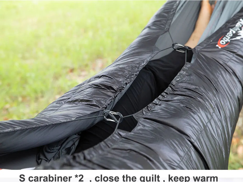 Sleeping Bag Down Hammock Underquilt Down Camping Quilt Sleeping Bag