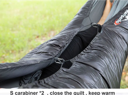Sleeping Bag Down Hammock Underquilt Down Camping Quilt Sleeping Bag