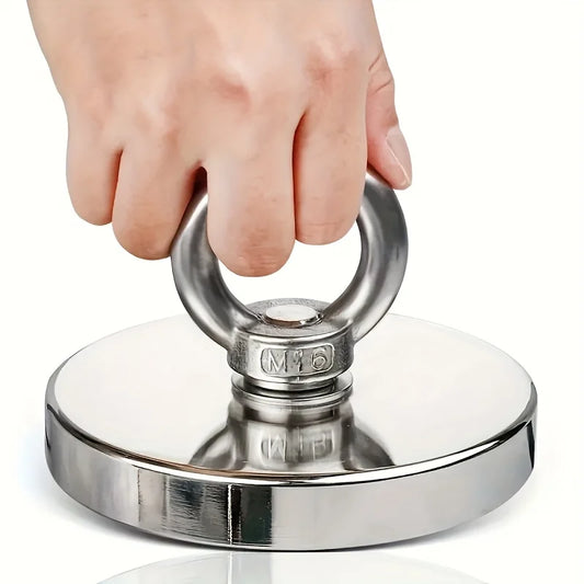 , Powerful Search Magnet with Eyebolt For Salvage Magnetic Fishing