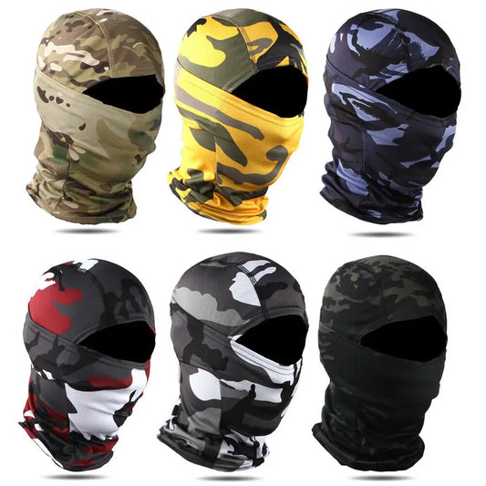 Tactical Fishing Balaclava Hood Full Face Mask Scarf Neck Gaiter