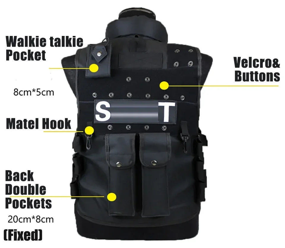 SWAT Multi Pockets Tactical Vest Hunting Outdoor