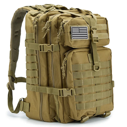 45L Man Hunting Tactical Backpacks Outdoor Traveling Trekking  Bags Outdoor 3P School Pack EDC Molle Pack for Hiking Bag