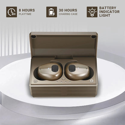 Electronic Anti-Noise Communication Entertainment Earplugs, Maintenance & Gun Range Noise Canceling Hearing Protection Headset