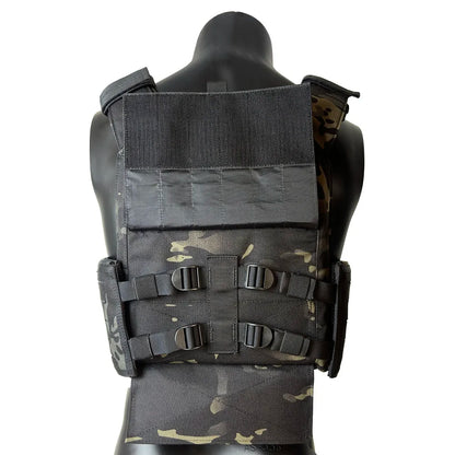 EMERSONGEARS 1000D Nylon Plate high quality Carrier Outdoor Tactical Vest Hunting Protective Adjustable Quick release MOLLE Vest