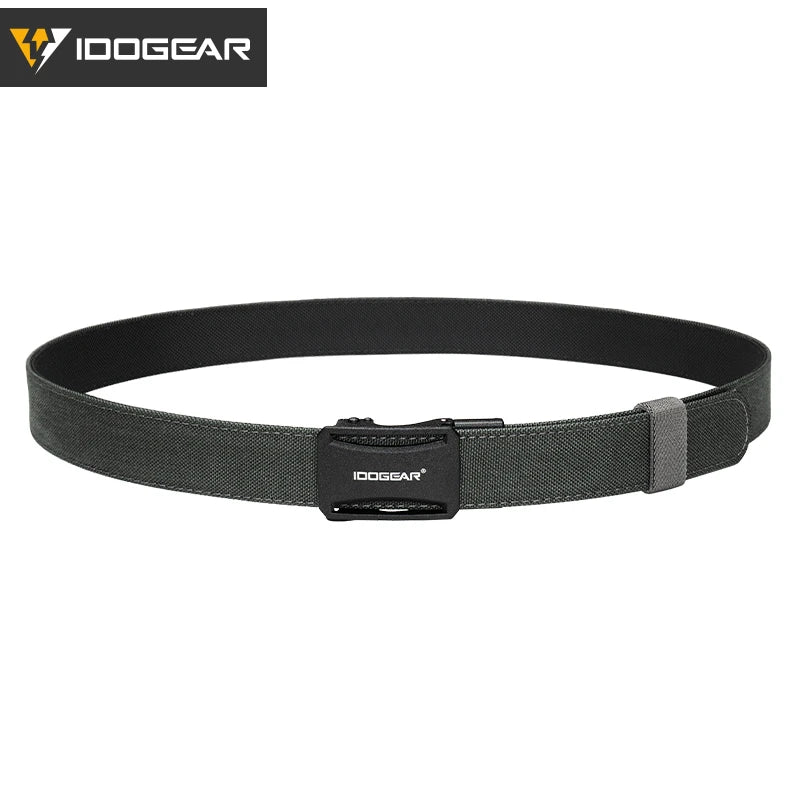 IDOGEAR Tactical Ratchet Belt 1.25” EDC Gun Belt Heavy-Duty Nylon CCW Belts