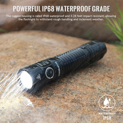 Sofirn SP31 V3.0 Powerful Tactical Flashlight SST40/519A 2000lm 18650 LED Torch USB C Rechargeable Light Lamp with Dual Switch