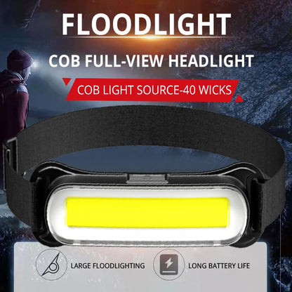 USB Rechargeable LED Headlamp 3 Modes Flashlight Waterproof Head Light Adjustable