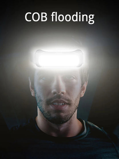 USB Rechargeable LED Headlamp 3 Modes Flashlight Waterproof Head Light Adjustable