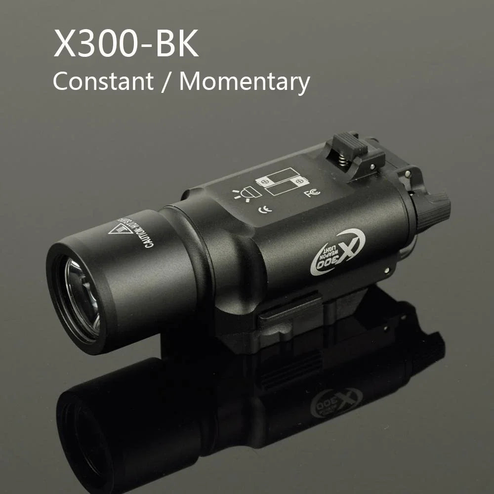 Tactical Surefire X300 X300U X300UH-B XH35 Pistol X300V Scout Light Airsoft Weapons Strobe Flashlight Hunting Gun Gear